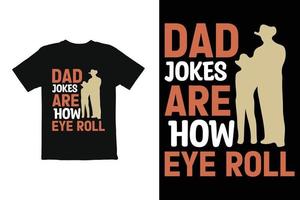 father's  day t shirt design vector