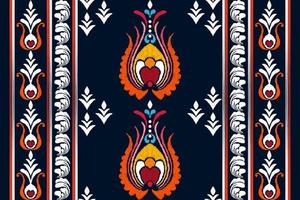 patchwork floral pattern with paisley and indian flower motifs. damask style pattern for textil and decoration vector