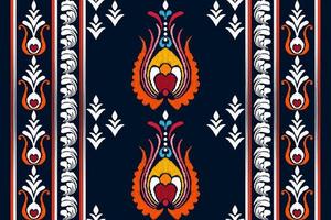 patchwork floral pattern with paisley and indian flower motifs. damask style pattern for textil and decoration vector