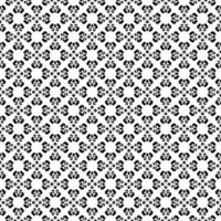 Black and white seamless pattern texture. Greyscale ornamental graphic design. vector