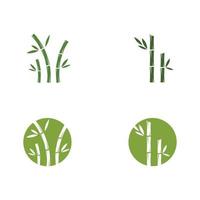 Bamboo Logo Template vector icon