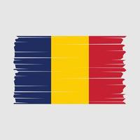 Chad Flag Vector