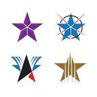 Star icon Template vector