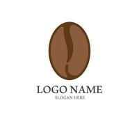 coffee bean icon vector