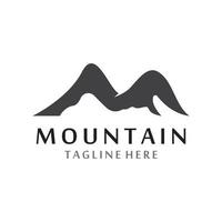 Mountain icon Logo vector