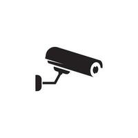 CCTV Technology and Security Logo Template. vector