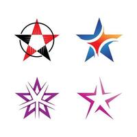 Star icon Template vector