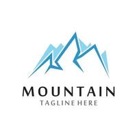 Mountain icon Logo vector