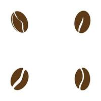 coffee bean icon vector