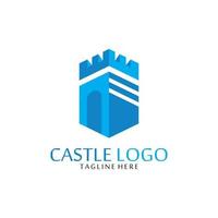 vector castle logo icon template