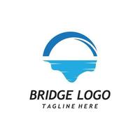 Bridge Logo Template vector icon