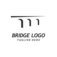 Bridge Logo Template vector icon