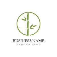 Bamboo Logo Template vector icon