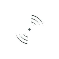 Propeller Flat Design Template with Simple Concept Vector. vector