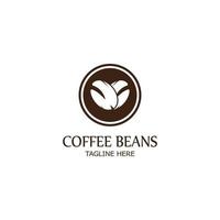 coffee bean icon vector