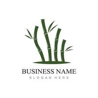 Bamboo Logo Template vector icon