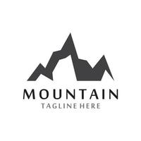 Mountain icon Logo vector