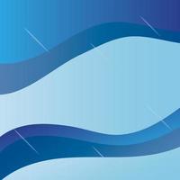 Abstract Water wave design background vector