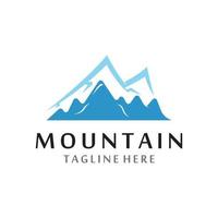 Mountain icon Logo vector