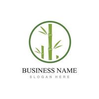 Bamboo Logo Template vector icon