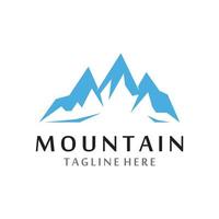 logotipo de icono de montaña vector