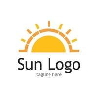 Sun Vector illustration Icon