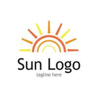 Sun Vector illustration Icon