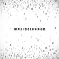 Binary code background. Digital data stream. Matrix. Vector illustration