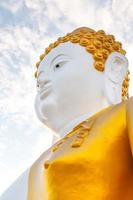 Big Buddha statue Wat Phra That Doi Kham at Chiang Mai,Thai temple Northern  Thailand photo