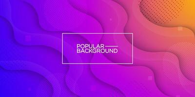 Realistic purple gradient wave abstract background design vector for banner cover book flayer and other element graphic design.Eps10 vector