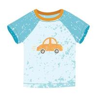 Baby T Shirt Colorful Illustration vector