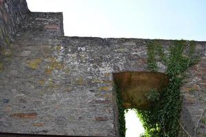 ruina de castillo encima Ulmen, eifel foto