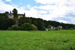 Lahn valley at Diez with a Castle photo