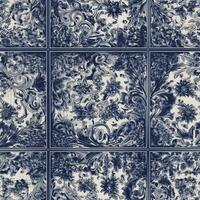 Azulejos pattern, created with photo