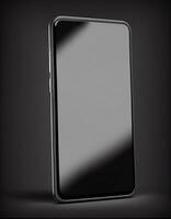Smarthone mockup, created with photo