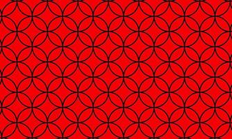 red geometric circle pattern background. geometric style stock vector. vector