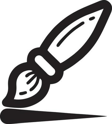 writing pen icon symbol in white background. Illustration of the sign pencil symbol vector image. EPS 10.
