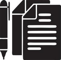 writing pen icon symbol in white background. Illustration of the sign pencil symbol vector image. EPS 10.