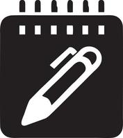 writing pen icon symbol in white background. Illustration of the sign pencil symbol vector image. EPS 10.