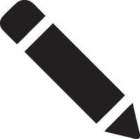 writing pen icon symbol in white background. Illustration of the sign pencil symbol vector image. EPS 10.