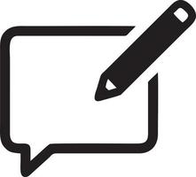 writing pen icon symbol in white background. Illustration of the sign pencil symbol vector image. EPS 10.