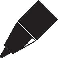 writing pen icon symbol in white background. Illustration of the sign pencil symbol vector image. EPS 10.