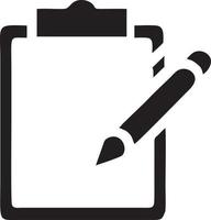 writing pen icon symbol in white background. Illustration of the sign pencil symbol vector image. EPS 10.