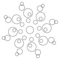 circle pattern vector