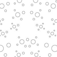 bubble pattern outline background vector