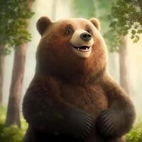 bear animal illustration photo