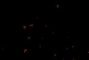 Dark orange vector background with straight lines.