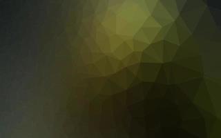 Dark Green vector abstract mosaic backdrop.