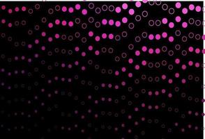 Dark Pink vector layout with circle shapes.