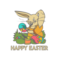 Easter day design. png